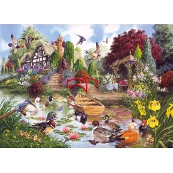 Gibsons Flora and Fauna Jigsaw Puzzle (4 x 500 pieces)