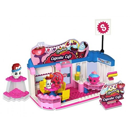 Shopkins Kinstructions Scene Pack Cupcake Cafe Building Set