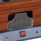 Relaxdays Card Shuffler Electronic, 2 Deck, Battery Operated, Card Sorter Wood, for Poker, Rummy, etc., natural