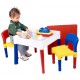 5 in 1 Activity Table & Chairs with Writing Top/Lego/Sand/Water/Storage