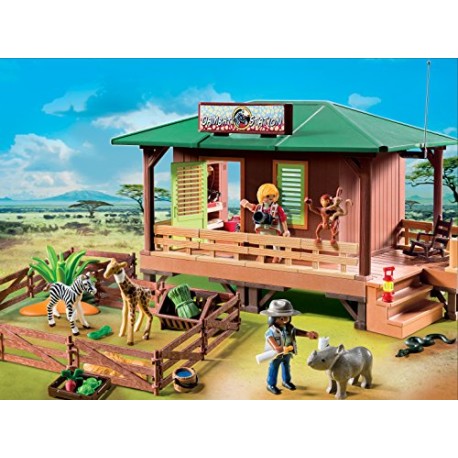 Playmobil 6936 Wildlife Ranger Station with Animal Area