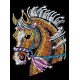 sequin art 1517 Blue Horse Craft Art