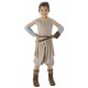 Deluxe Rey Girls Fancy Dress Disney Star Wars Force Awakens Kids Childs Costume