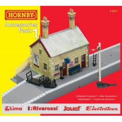 Hornby R8227 00 Gauge Building Extension Pack 1