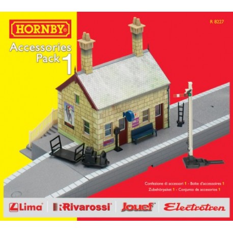 Hornby R8227 00 Gauge Building Extension Pack 1