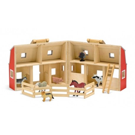 Fold & Go Mini Wooden Barn