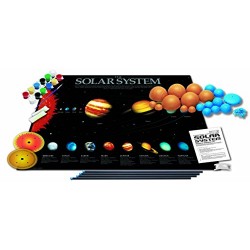 4M 3D Glow in the Dark Solar System Mobile Making Kit
