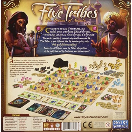 Five Tribes the Djinns of Naqala Board Game