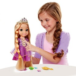 Disney Tangled Glow and Style Rapunzel Toddler Doll