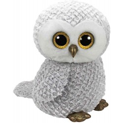 TY 36840 Owlette – Glitter Eye Pink Owl White 42 cm – Superb all round hanger – Great, Glub Sliding Beanie Boo's