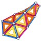 Geomag Glitter Magnetic Construction Set (68