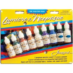 Jacquard Products Jacquard Lumiere/Neopaque Pack, 0.5 oz (pack of 9)