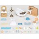Sylvanian Families 5034 Bath Room Set