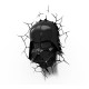 3D Light FX 50026 Star Wars Darth Vader 3D Deco Light, Plastic/LED, Black/Red