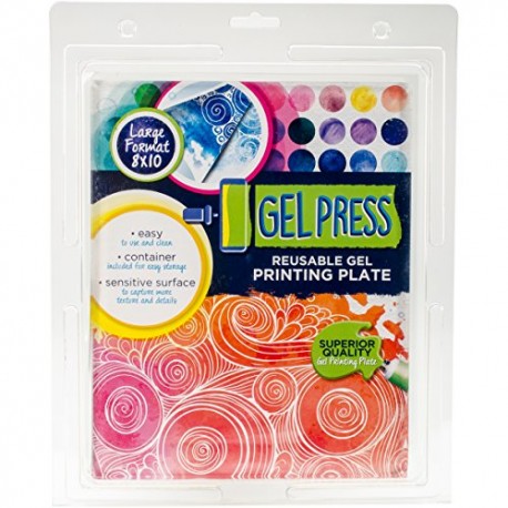 Polygel Gel Press Reusable Gel Printing Plate