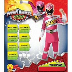 Rubie's Official Child's Power Rangers Dino Charge Pink Ranger