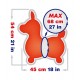 Gymnic ~ Rody Inflatable Hopping Horse, assorted colours
