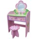 Liberty House Toys Fairy Dressing Table/ Stool