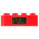 LEGO Red Brick Kids Light Up Alarm Clock | red | plastic | 2.75 inches tall | LCD display | boy girl | official