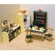 Melissa & Doug Classic Wooden Doll's House Kitchen Furniture (7 pcs)
