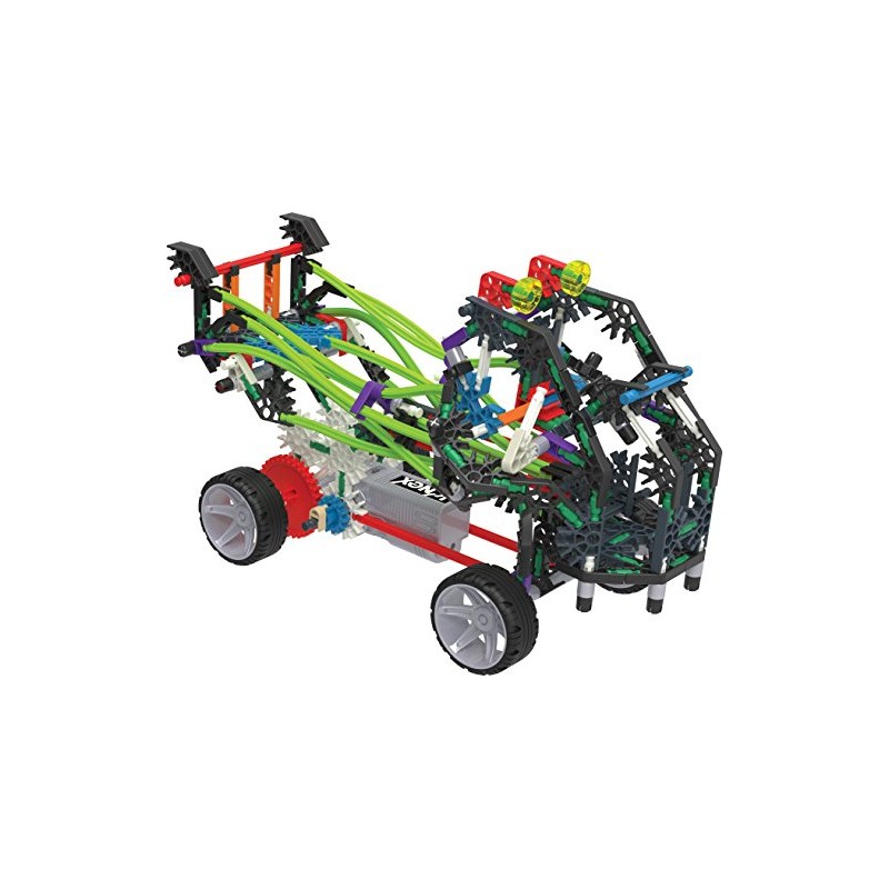 K'NEX Revvin' Race Car 2-in-1 - Set Costruzione 370 Pezzi Con Motore - Auto Da Corsa E ATV