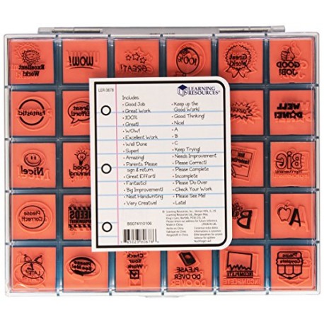 Learning Resources Teacher Stamps 30 stamps