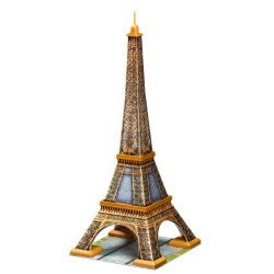 Ravensburger 12556 Eiffel Tower 216 Pieces 3D Jigsaw Puzzle