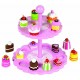 Tidlo High Tea Shape Matching Cupcake Set (Pink)