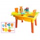 deAO Basic Sand and Water Table with Lid for Toddlers Including Assorted Accessories