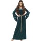 Smiffy's Adult Women's Medieval Maiden Costume, Dress and Headband, Tales of Old England, Serious Fun, Size M, 45497