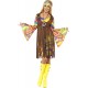 Smiffy's Adult Women's 1960's Groovy Lady Costume, Dress, Printed Waistcoat and Headband, 60's Groovy Baby, Serious Fun, Size