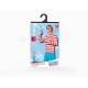 Smiffy's Men's Where's Wally? Costume, Top, Trousers, Glasses & Hat, Colour