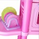 deAO Kitchen Playset with Lights and Sounds Includes Multiple Kitchen Accessories in Color