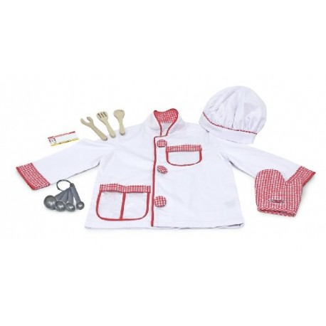 Melissa & Doug Chef Role Play Costume Dress