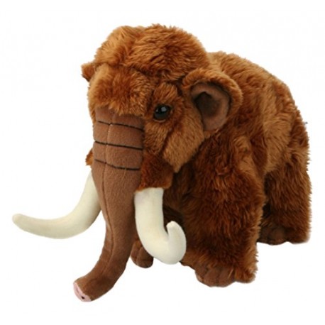 Living Nature Woolly Mammoth Soft Plush Toy, 20 cm