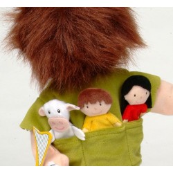 Jack and the Beanstalk Hand and Finger Puppet Set