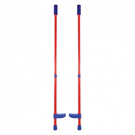 Indy Kids' Steady Stilts, Red, Medium