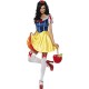 Fever Adult Women's Fairytale Costume, Dress Attached Underskirt, Headband and Choker, Once Upon a Time, Size S, 30195