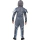 Smiffy's Children's Deluxe Armoured Knight Costume, Jumpsuit & Headpiece, Colour