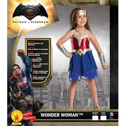 Rubie's Official Child's Dc Comics Warner Bros Dawn of Justice Wonder Woman Costume