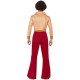 Smiffy's Adult Men's Authentic 70's Guy Costume, Top and High