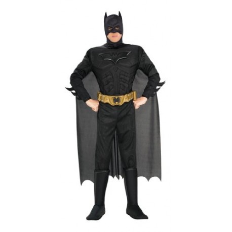 Dark Knight Rises Costume, Mens Batman Muscle Costume Style 2, Large, CHEST 42