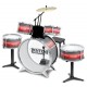 Bontempi 51 4830 Metallic Silver Drum Set with Stool (6
