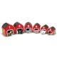 Melissa & Doug Nesting and Sorting Barns and Animals With 6 Numbered Barns and Matching Wooden Animals
