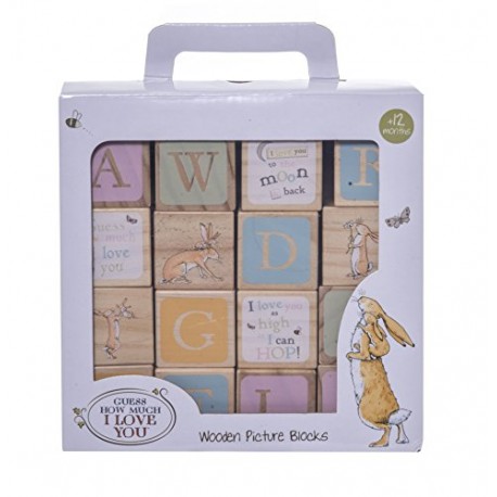Guess How Much I Love You Wooden Picture Blocks