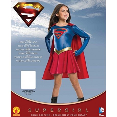 Rubie's Official Supergirl TV Series Deluxe Super Hero Costume