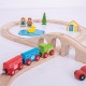 Bigjigs Rail Wooden Figure of Eight Train Set