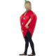 Smiffy's Adult Unisex Strawberry Costume, Printed Tabard and Headpiece, Funny Side, Serious Fun, One Size, 43406