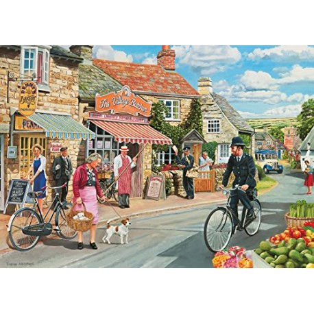 Gibsons Bobby's Beat Jigsaw Puzzles (4 x 500 Pieces)