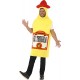 Smiffy's Adult Unisex Tequila Bottle Costume, Jumpsuit, Funny Side, Serious Fun, One Size, 22592